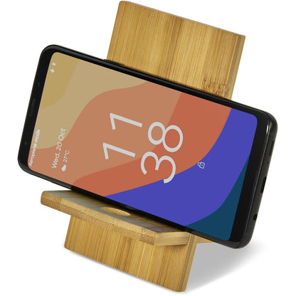 Okiyo Ekslens Bamboo Phone Stand