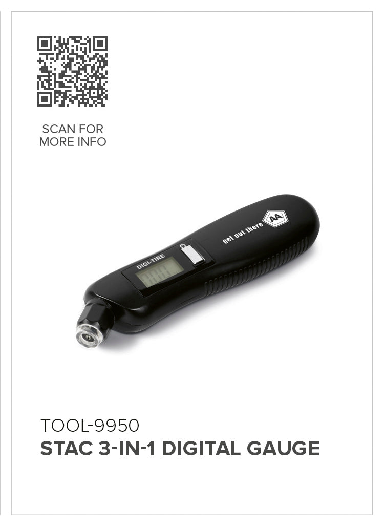 Stac 3-In-1 Digital Gauge