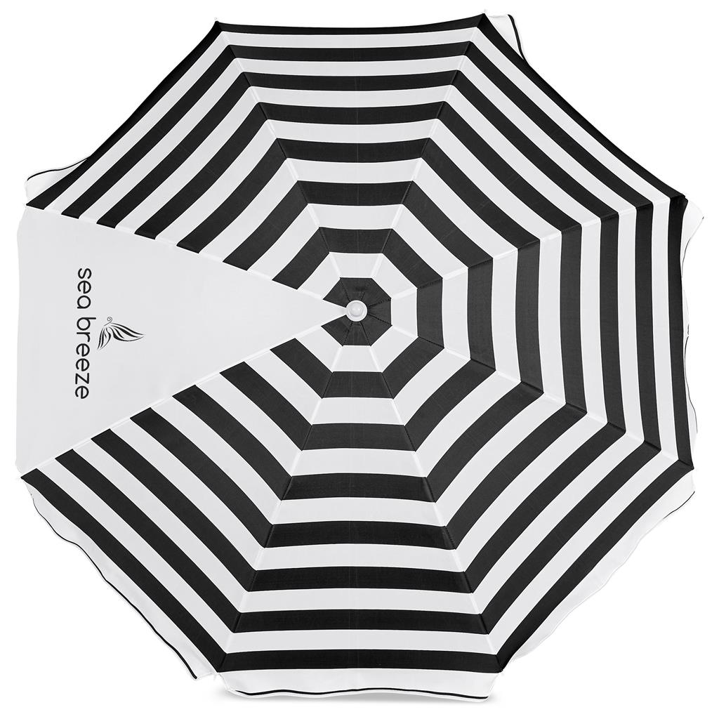Serendipio Tanereef Stripe Beach Umbrella