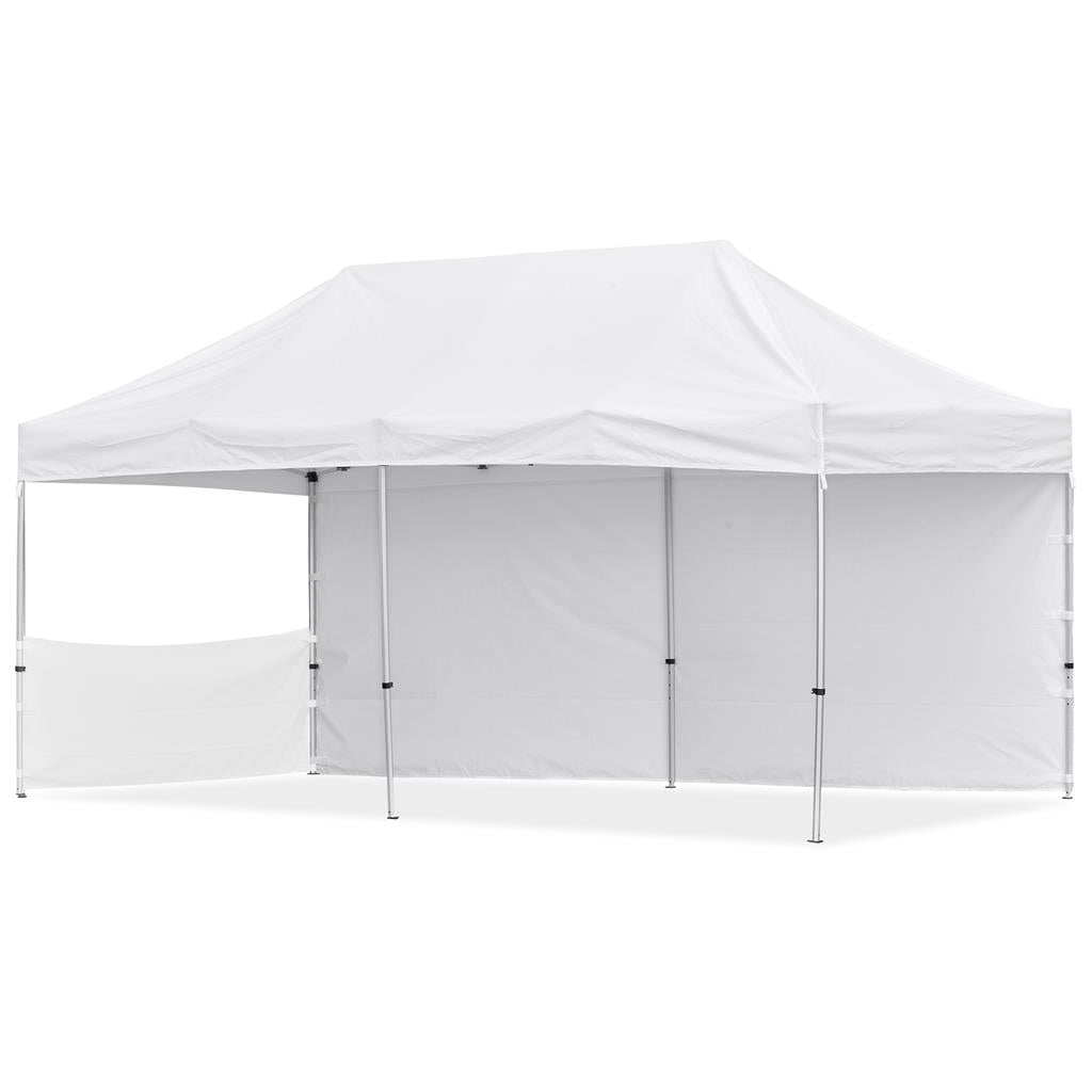 Coated Steel Sublimated Gazebo 6m x 3m - 1 Short Half-Wall Skin - 1 Long Full Wall Skin