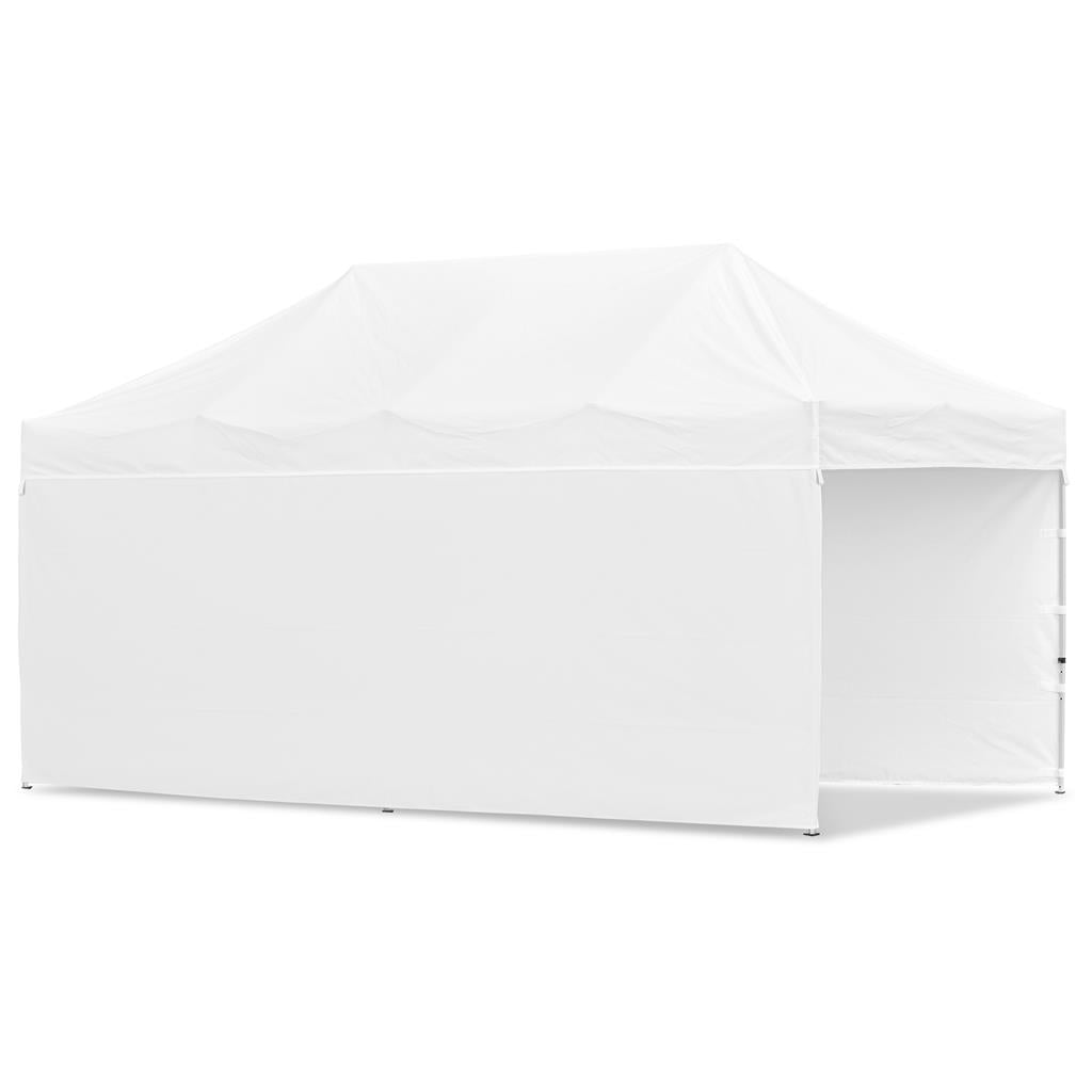 Coated Steel Sublimated Gazebo 6m x 3m -  2 Long Full-Wall Skins