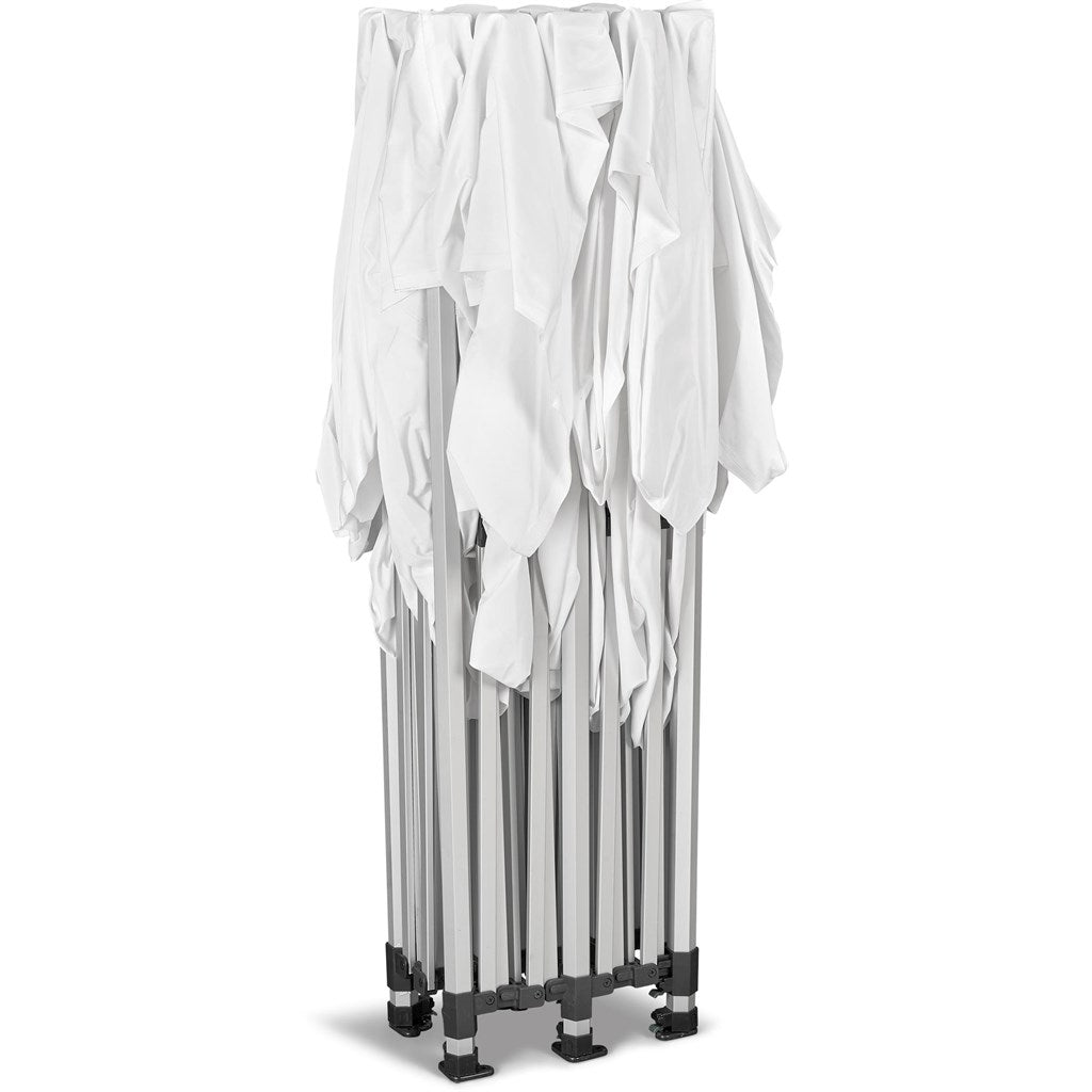 Coated Steel Sublimated Gazebo 6m x 3m - 2 Short Full-Wall Skins