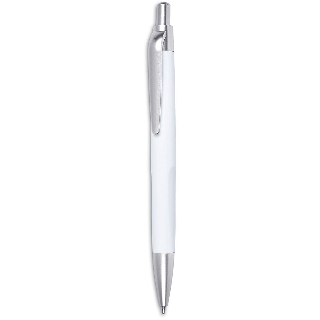 Altitude Regent Recycled Plastic Ball Pen - White