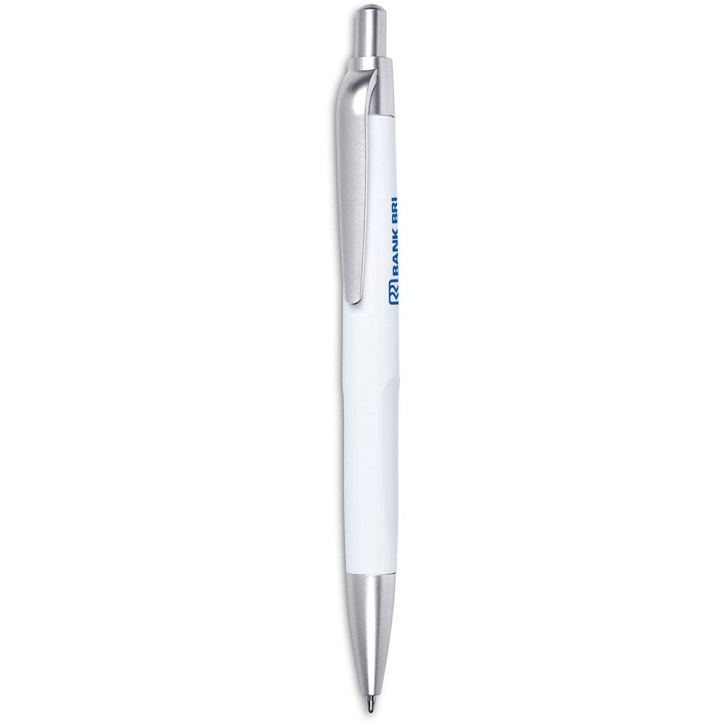 Altitude Regent Recycled Plastic Ball Pen - White