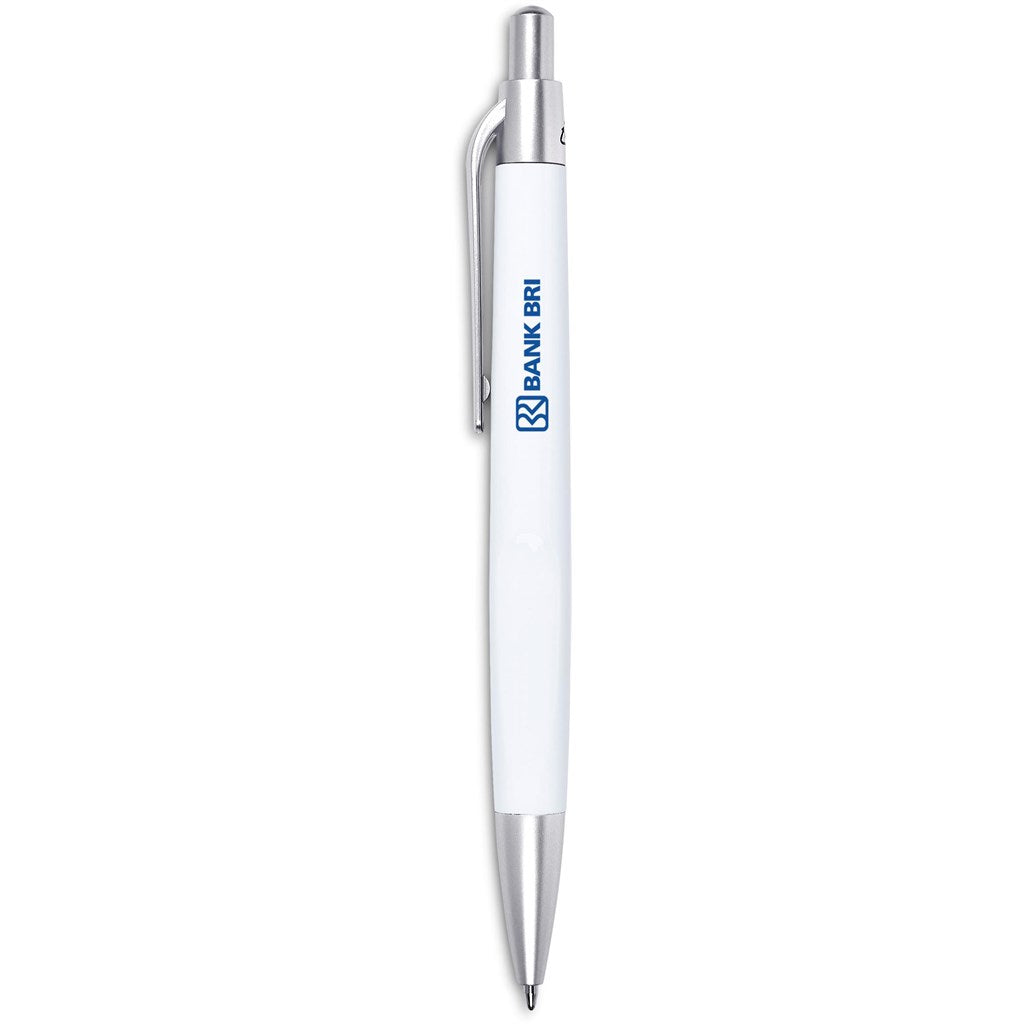 Altitude Regent Recycled Plastic Ball Pen - White