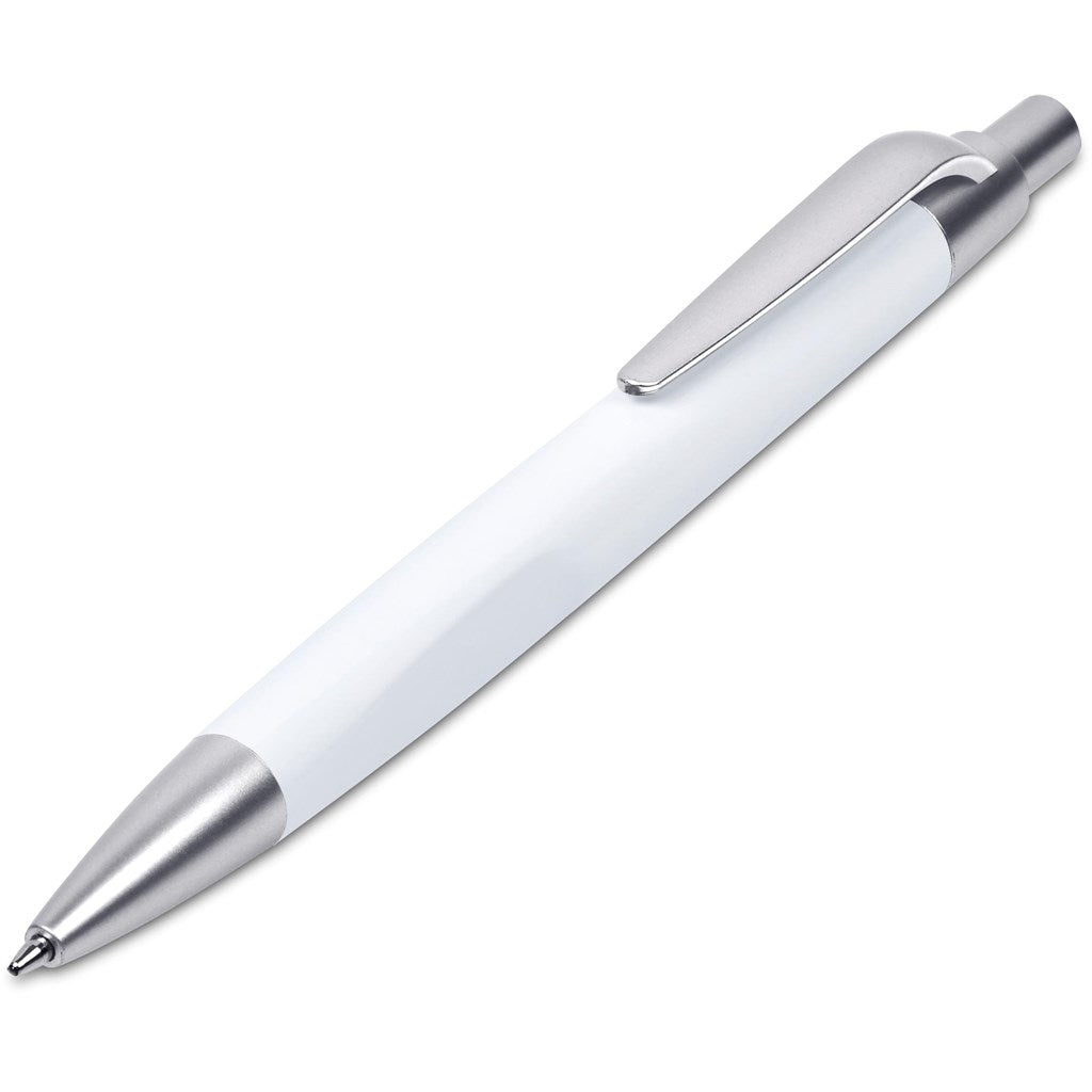 Altitude Regent Recycled Plastic Ball Pen - White
