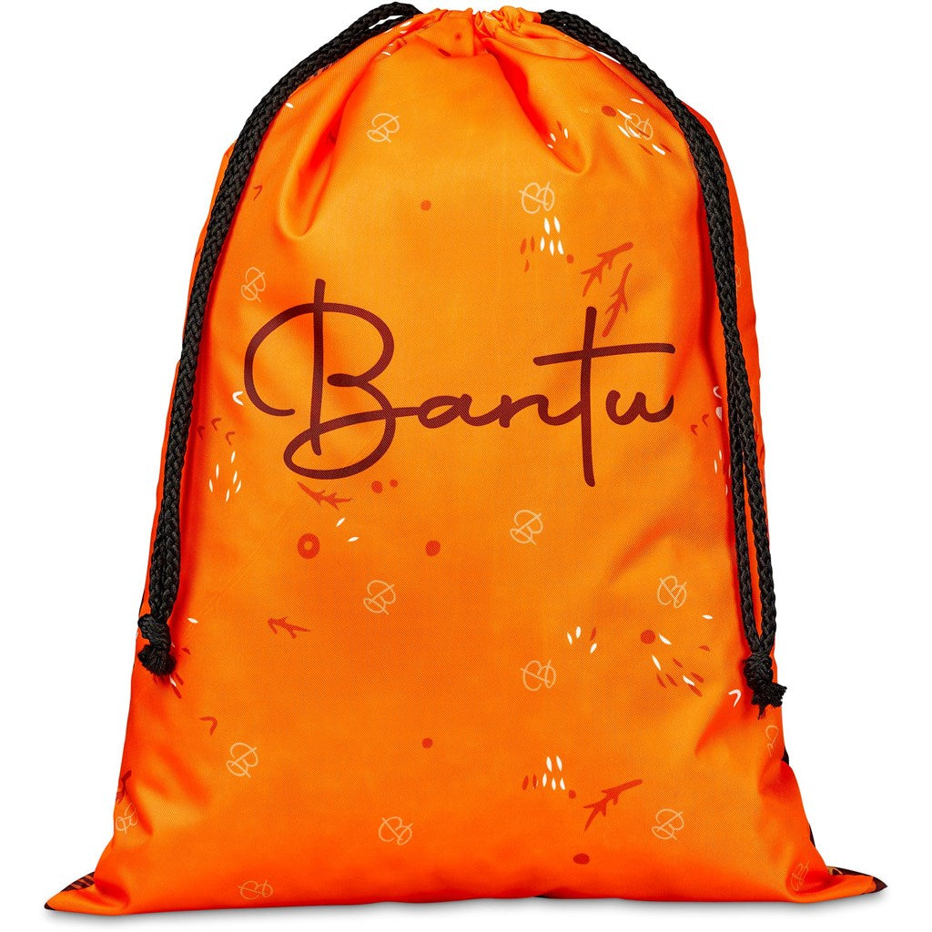 Pre-Production Sample Hoppla Benguela Jumbo Polyester Drawstring Pouch