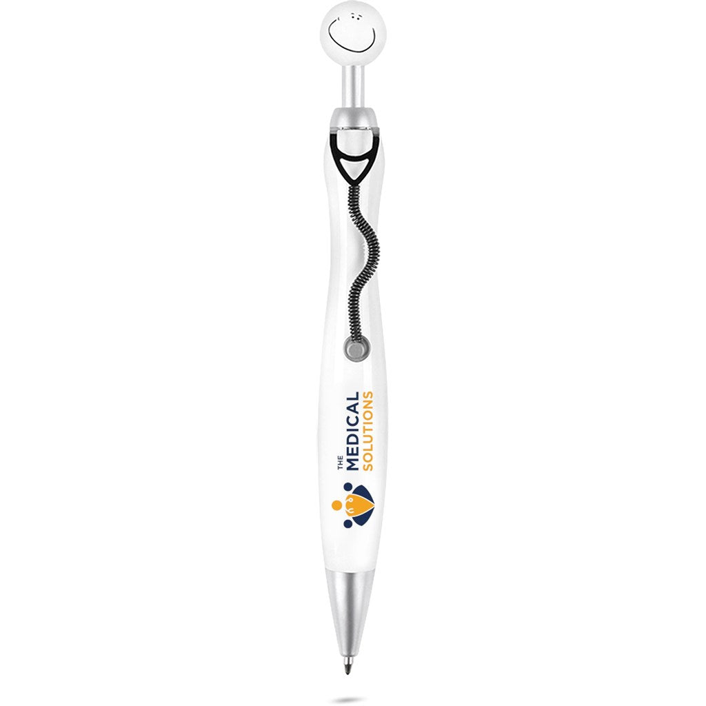 Altitude Swanky Doctor Ball Pen - Solid White