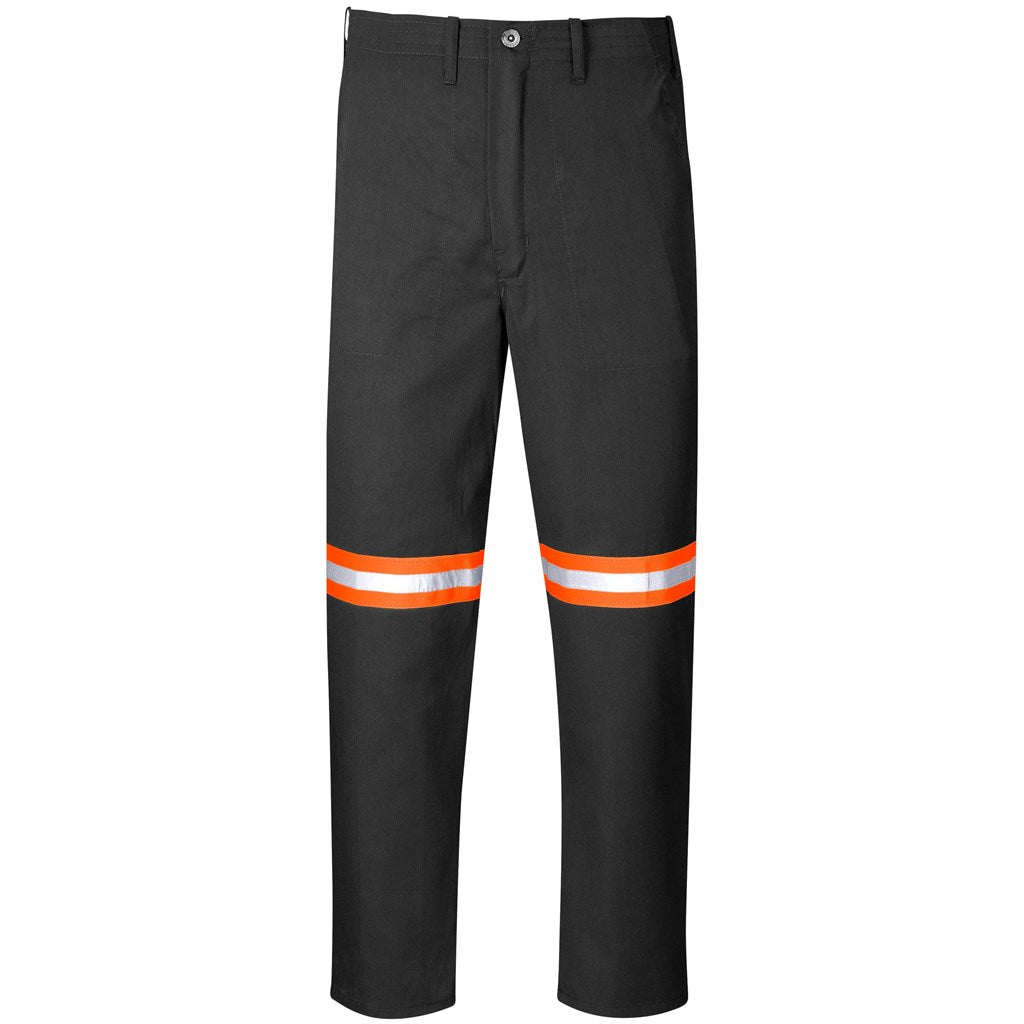 Trade Polycotton Pants - Reflective Legs - Orange Tape