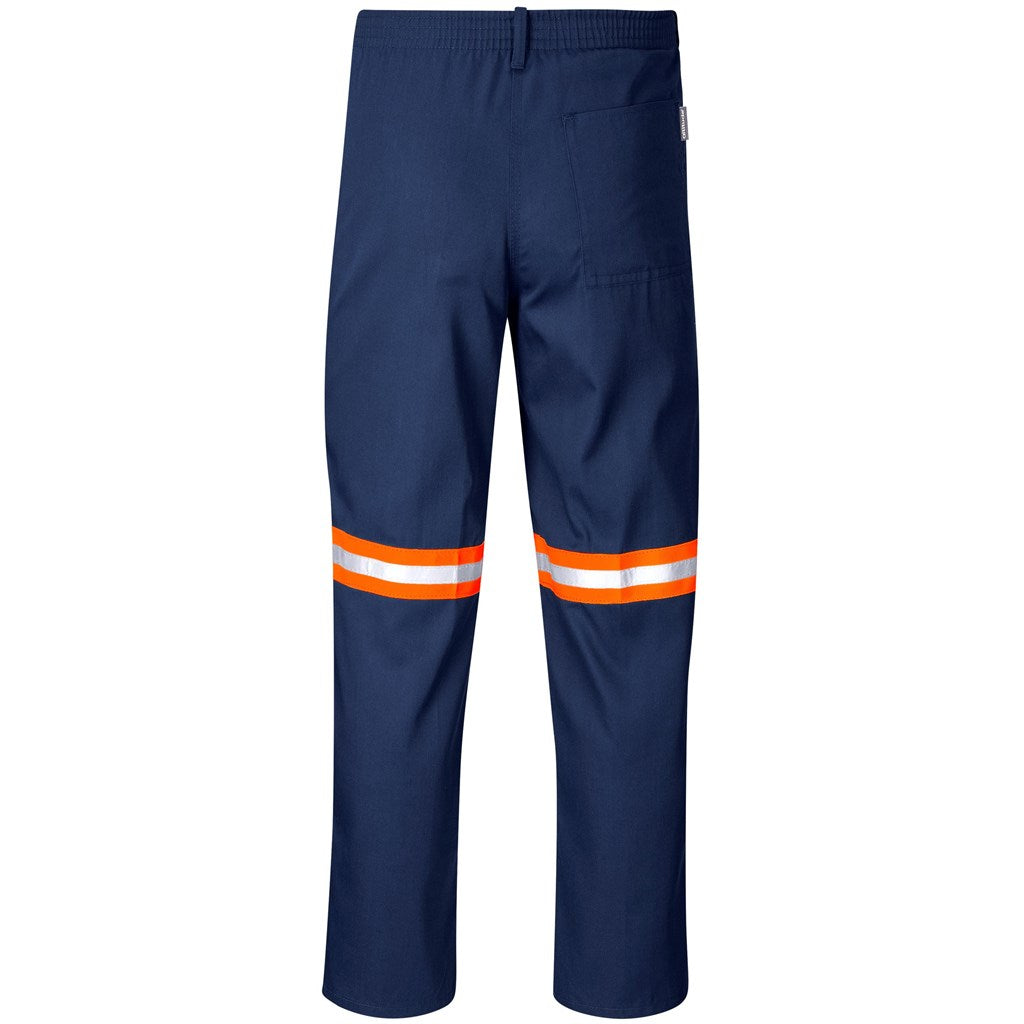 Trade Polycotton Pants - Reflective Legs - Orange Tape