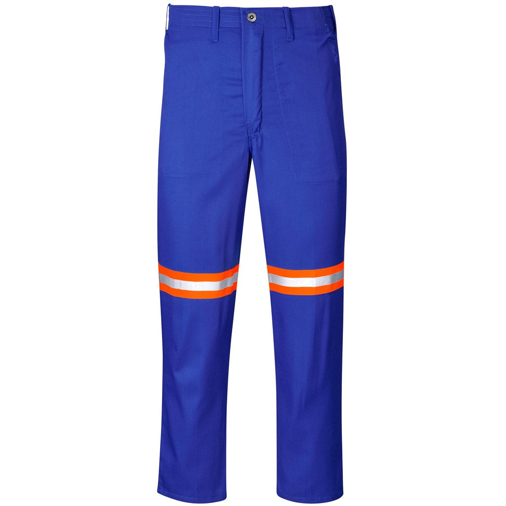 Trade Polycotton Pants - Reflective Legs - Orange Tape