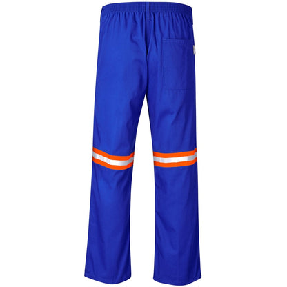 Site Premium Polycotton Pants - Reflective Legs - Orange Tape