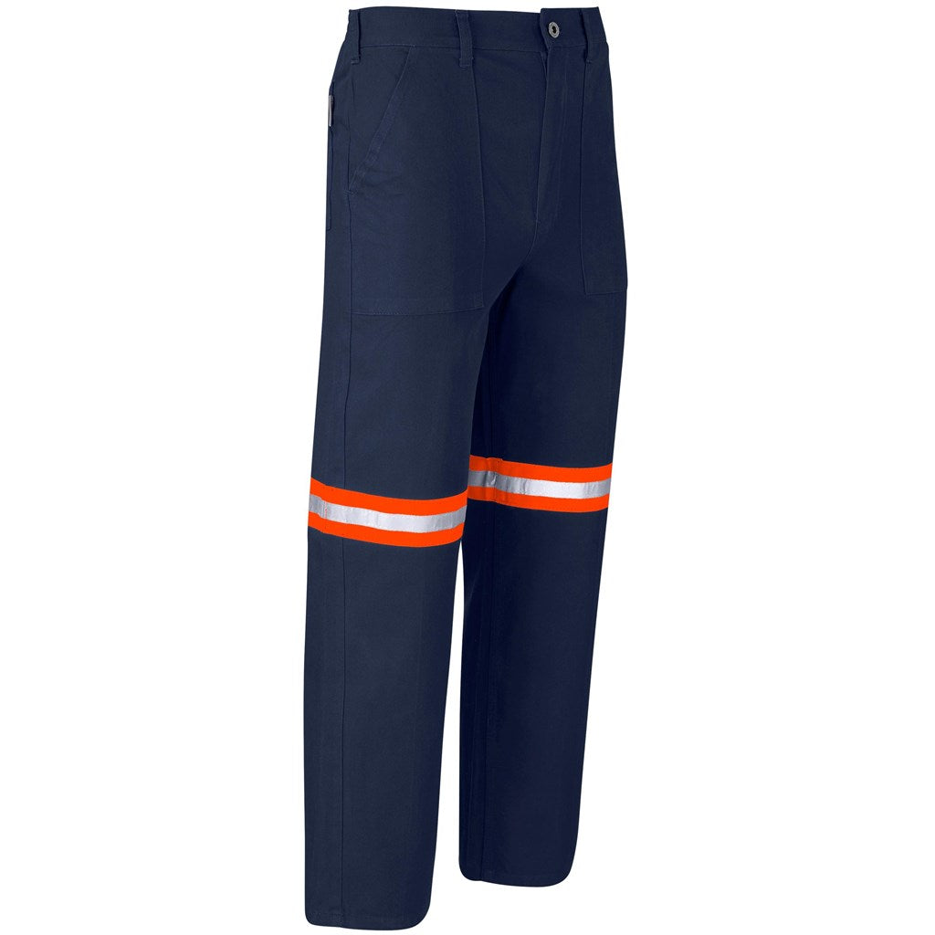 Artisan Premium 100% Cotton Pants - Reflective Legs - Orange Tape