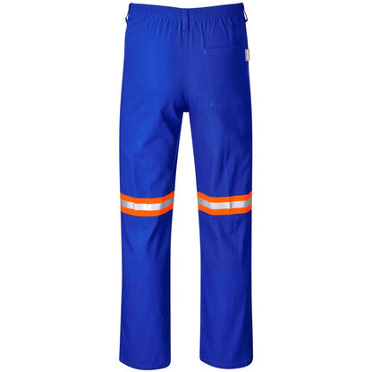 Artisan Premium 100% Cotton Pants - Reflective Legs - Orange Tape