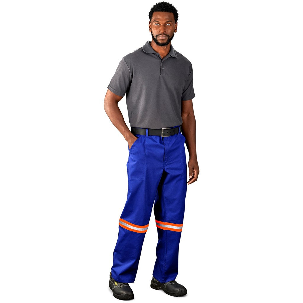 Artisan Premium 100% Cotton Pants - Reflective Legs - Orange Tape