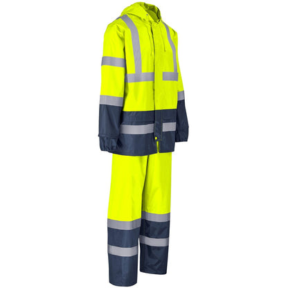 Torrent Two-Tone Hi-Viz Ref Polyester/PVC Rainsuit