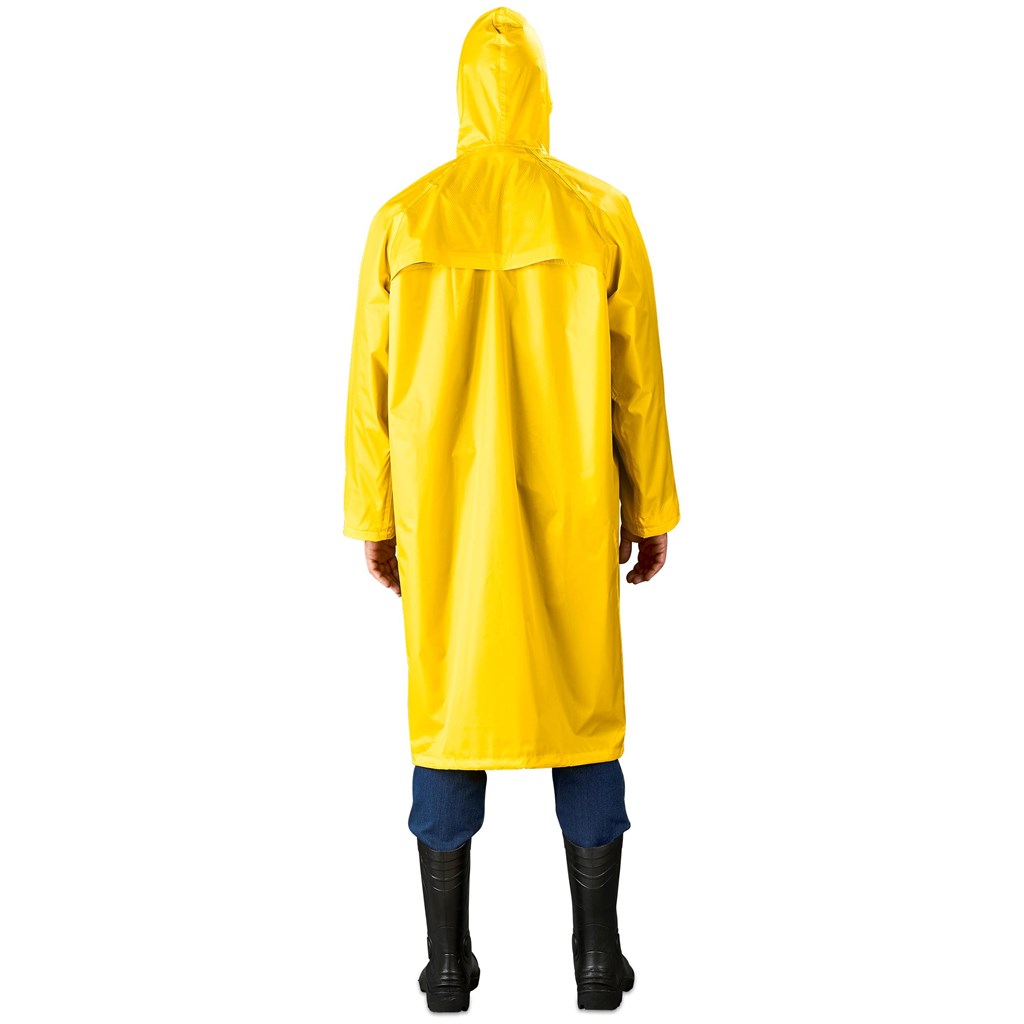 Thunder Rubberised Polyester/Pvc Raincoat
