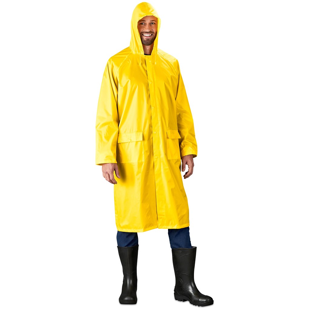 Thunder Rubberised Polyester/Pvc Raincoat