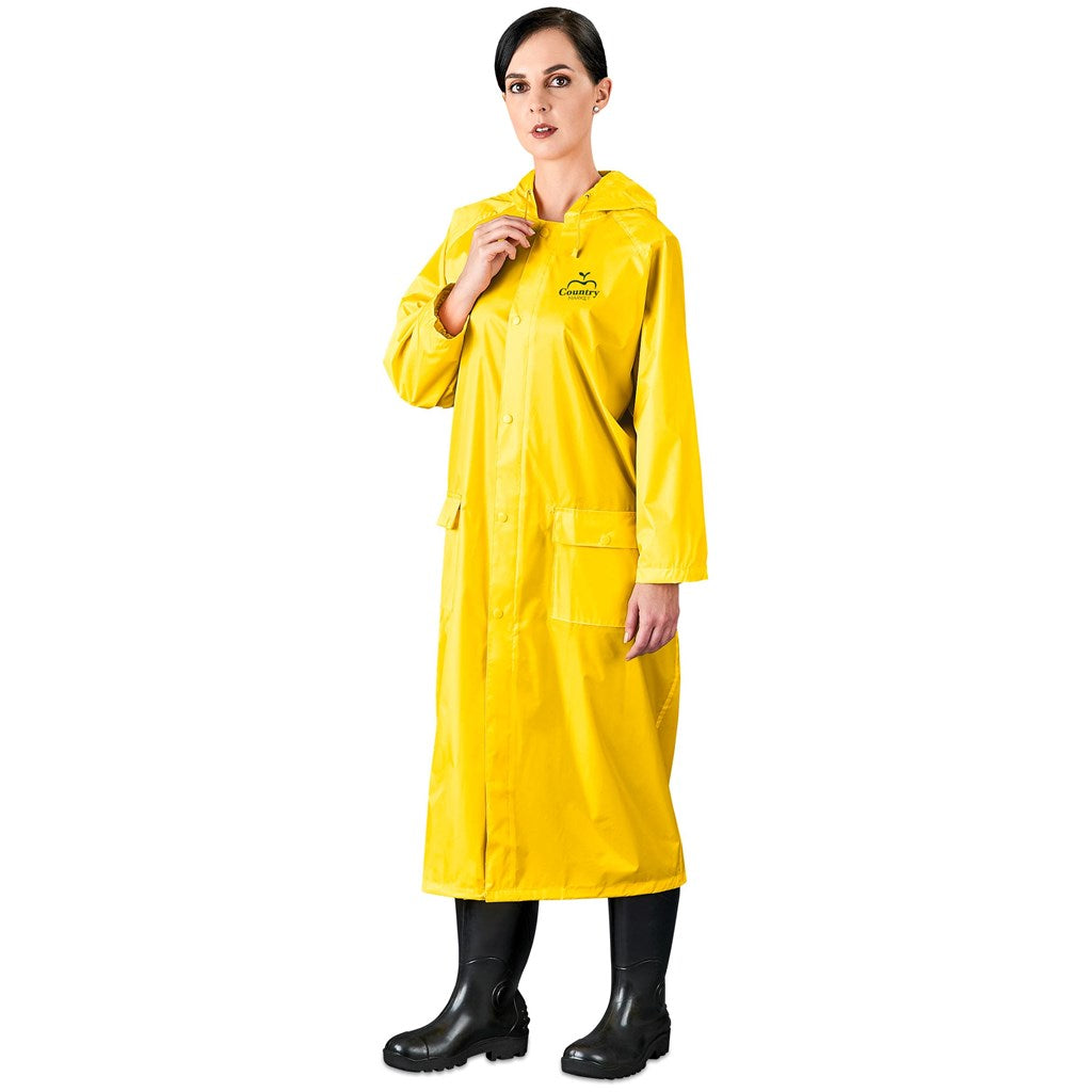 Thunder Rubberised Polyester/Pvc Raincoat