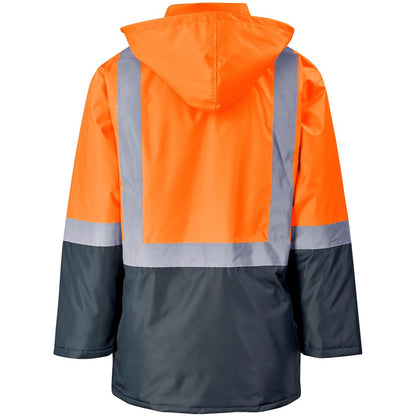 Hazard Padded Two-Tone Hi-Viz Reflective Jacket