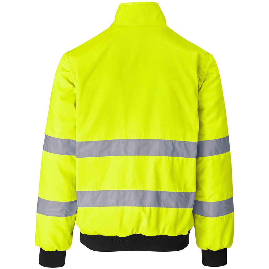 Techno Padded Hi-Viz Reflective Bunny Jacket