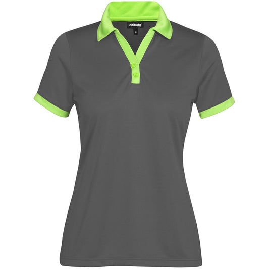 Ladies Bridgewater Golf Shirt - Lime