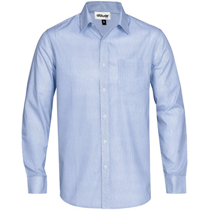 Mens Long Sleeve Birmingham Shirt - Light Blue