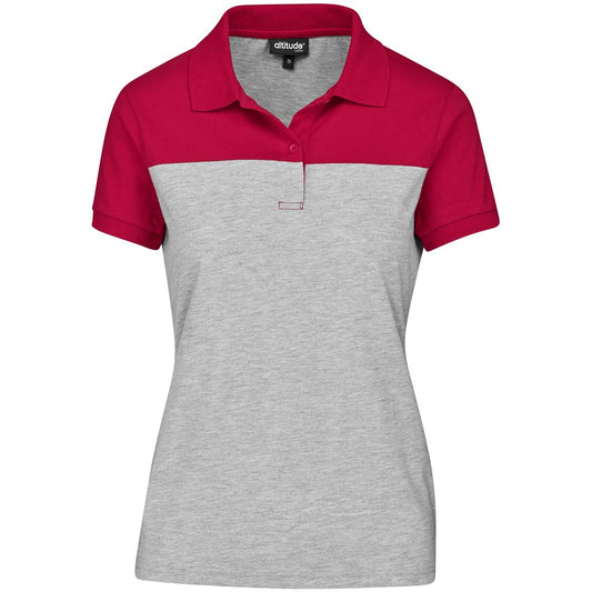 Ladies Urban Golf Shirt - Red