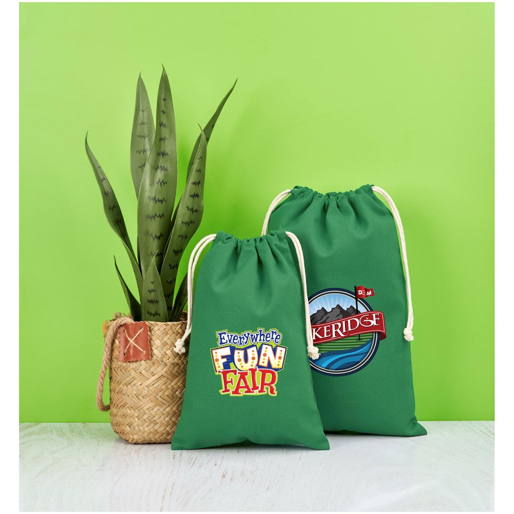 Allsorts Midi Cotton Drawstring Pouch