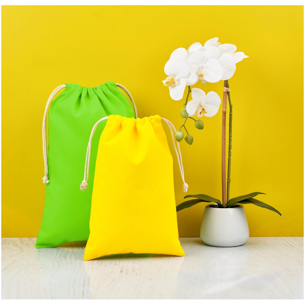 Allsorts Midi Cotton Drawstring Pouch