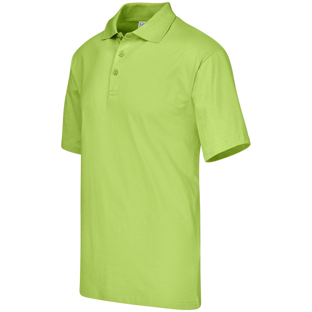 Mens Cardinal Golf Shirt - Lime