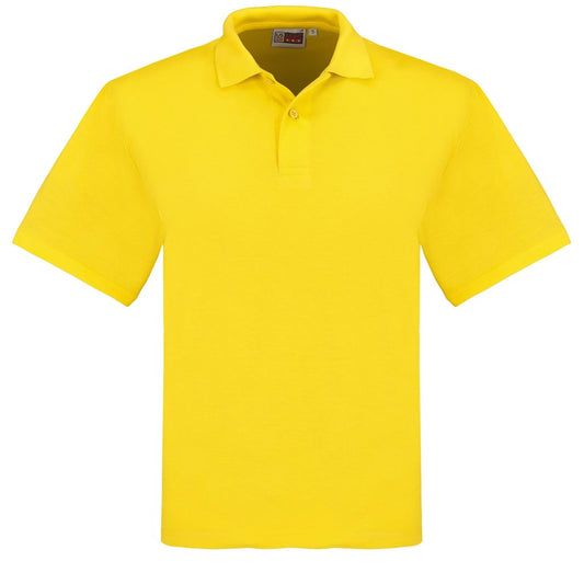 Mens Elemental Golf Shirt - Yellow