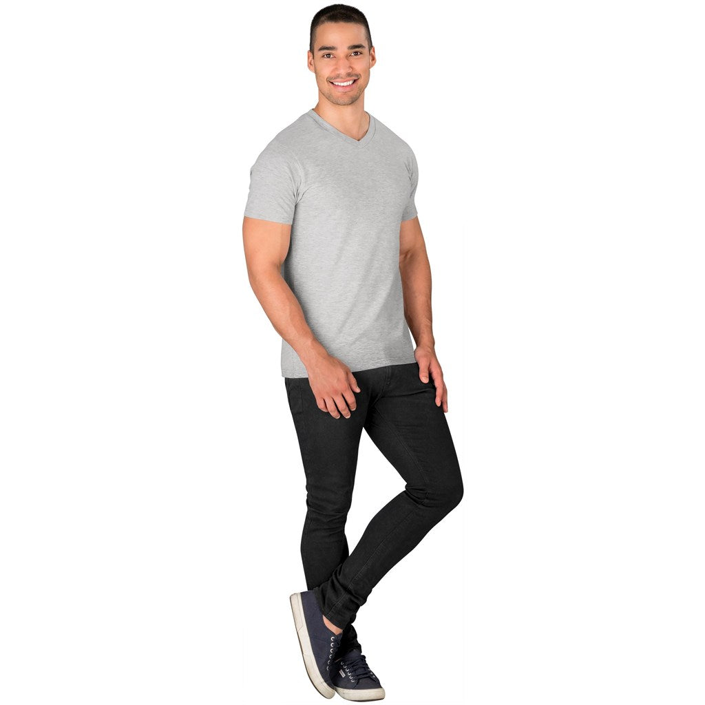 Mens Michigan Melange V-Neck T-Shirt