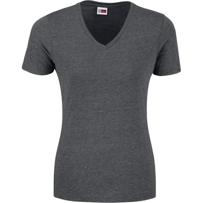 Ladies Michigan Melange V-Neck T-Shirt