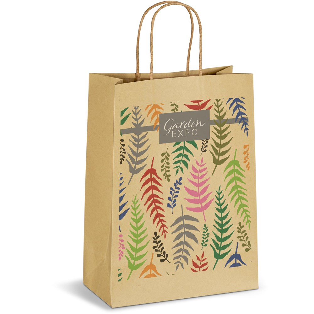 Custom Ecological Midi Gift Bag 150gsm