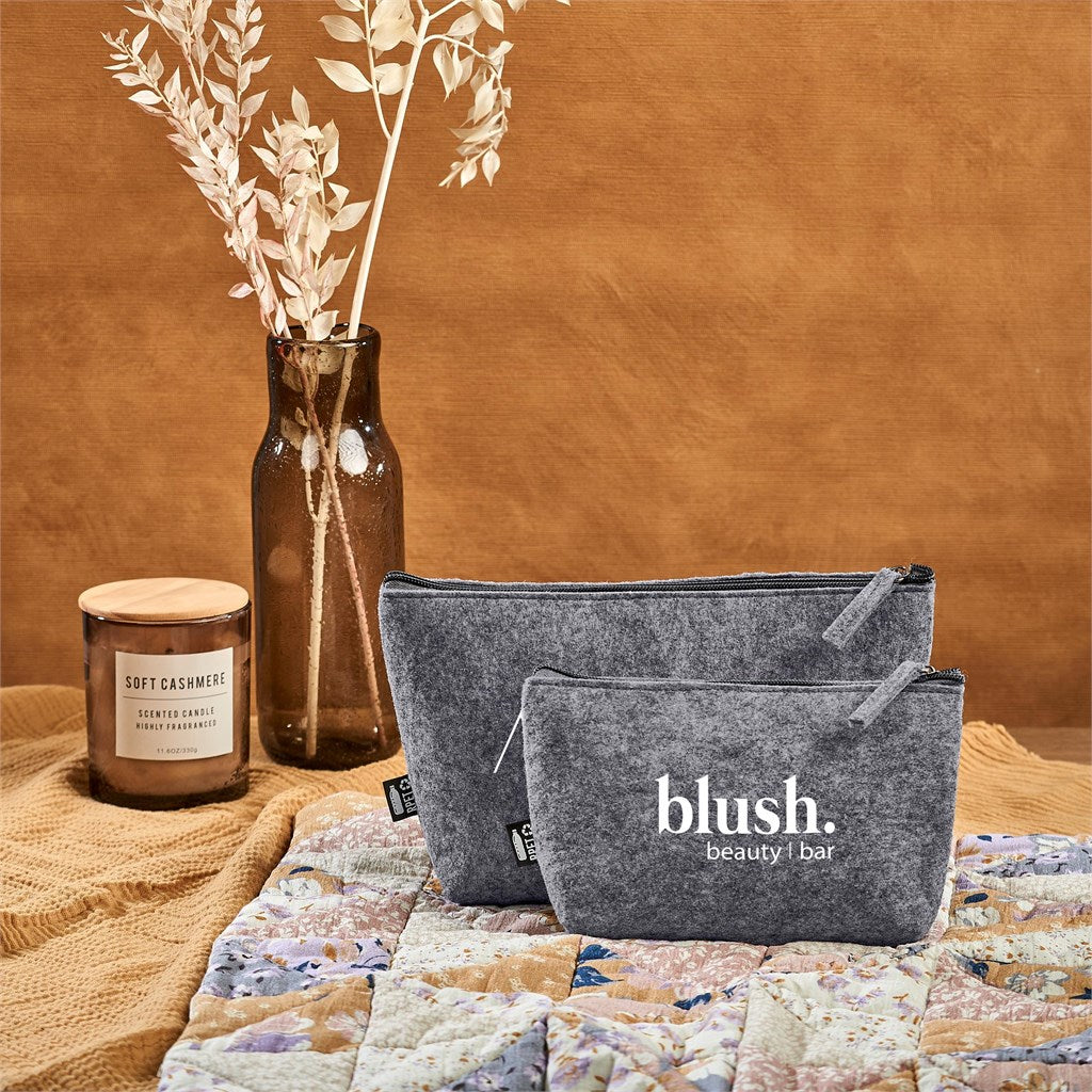 Okiyo Kesho RPET Felt Accessory Bag