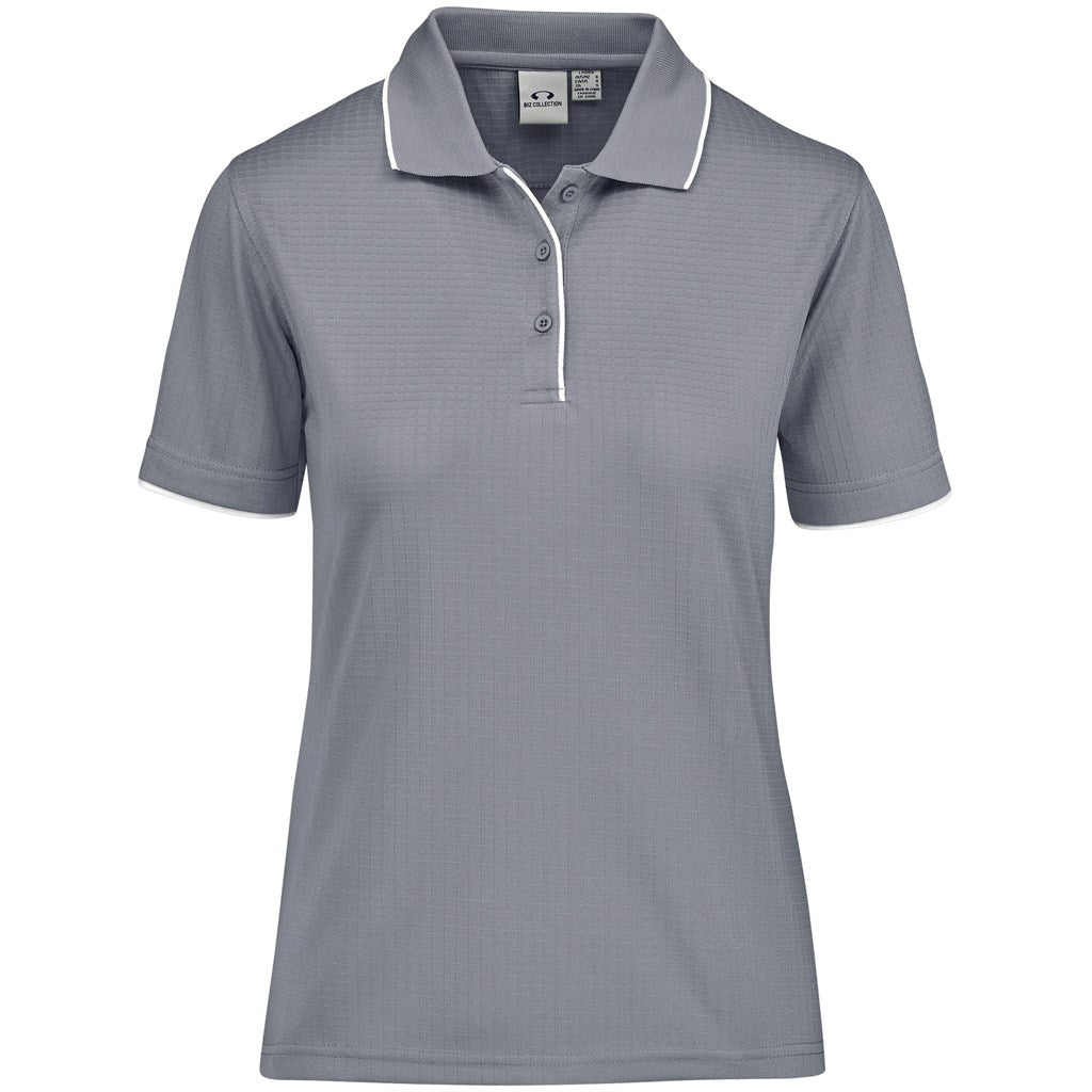 Ladies Elite Golf Shirt - Grey