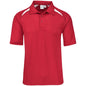 Kids Splice Golf Shirt - Red