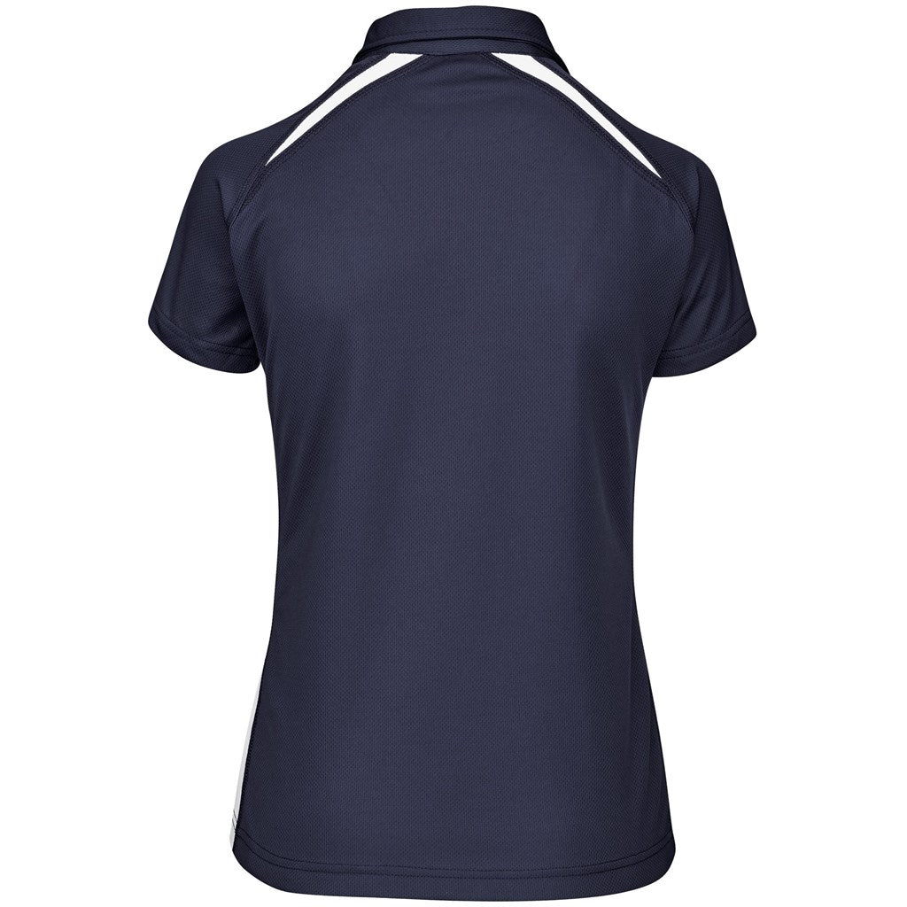 Ladies Splice Golf Shirt - Navy