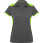 Ladies Rival Golf Shirt - Grey Lime