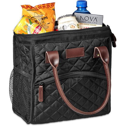 Kate Quilted Lunch Cooler - 12-Can