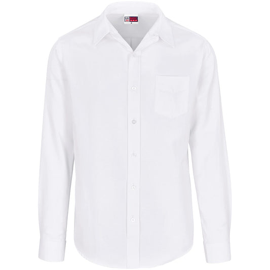 Mens Long Sleeve Oxford Shirt