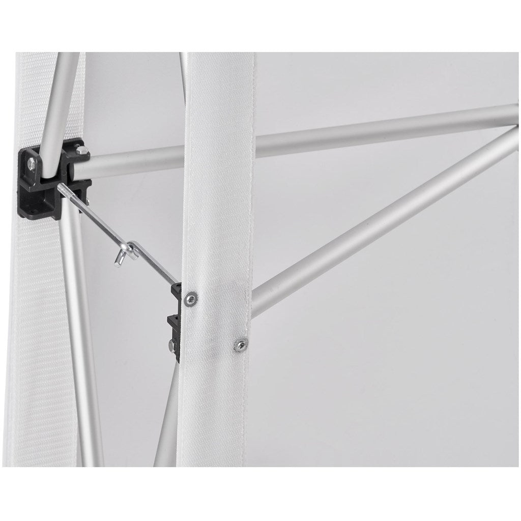 Legend Curved Banner Wall with Wings 2.85m x 2.25m