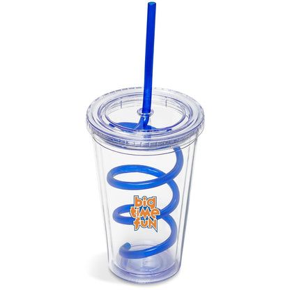 Malibu Tumbler & Twisty Straw Tumbler