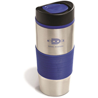 Ridge Stainless Steel & Plastic Double-Wall Tumbler - 450ml