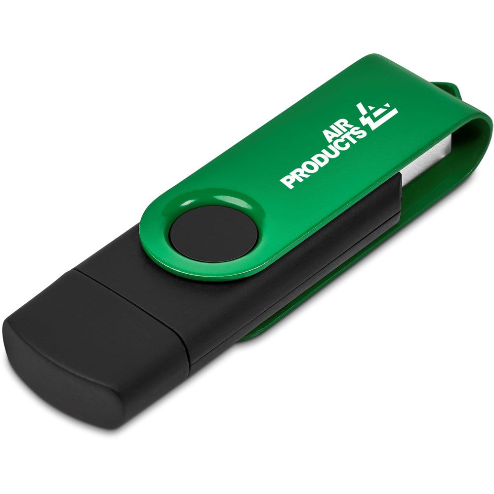 Shuffle Gyro Black Memory Stick - 8GB