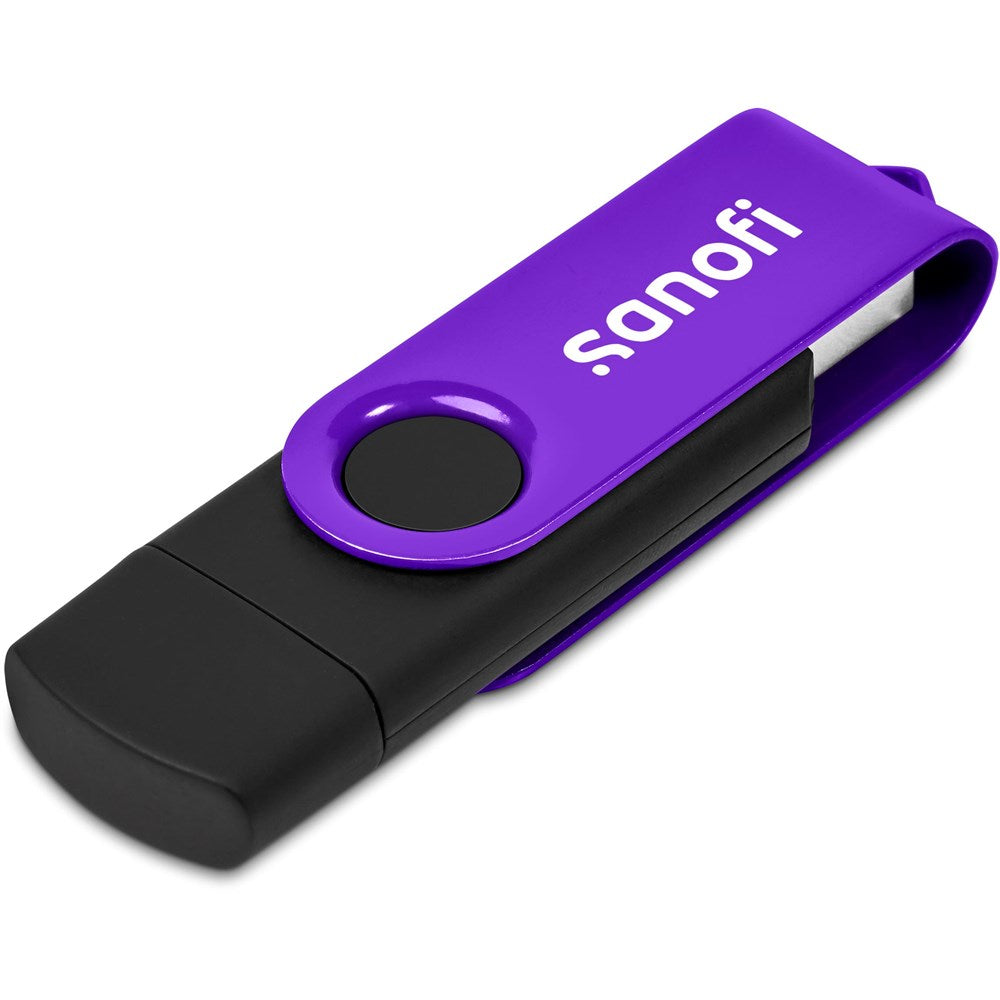 Shuffle Gyro Black Memory Stick - 8GB