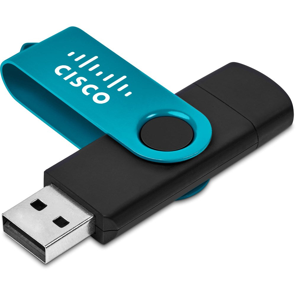 Shuffle Gyro Black Memory Stick - 8GB