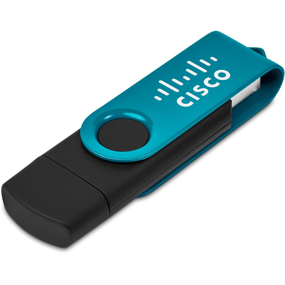 Shuffle Gyro Black Memory Stick - 8GB