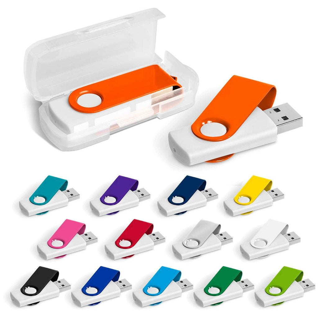 Axis Gyro White Memory Stick - 32Gb